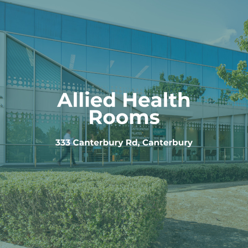 Medical room for rent Canterbury Health Hub Canterbury Victoria Australia