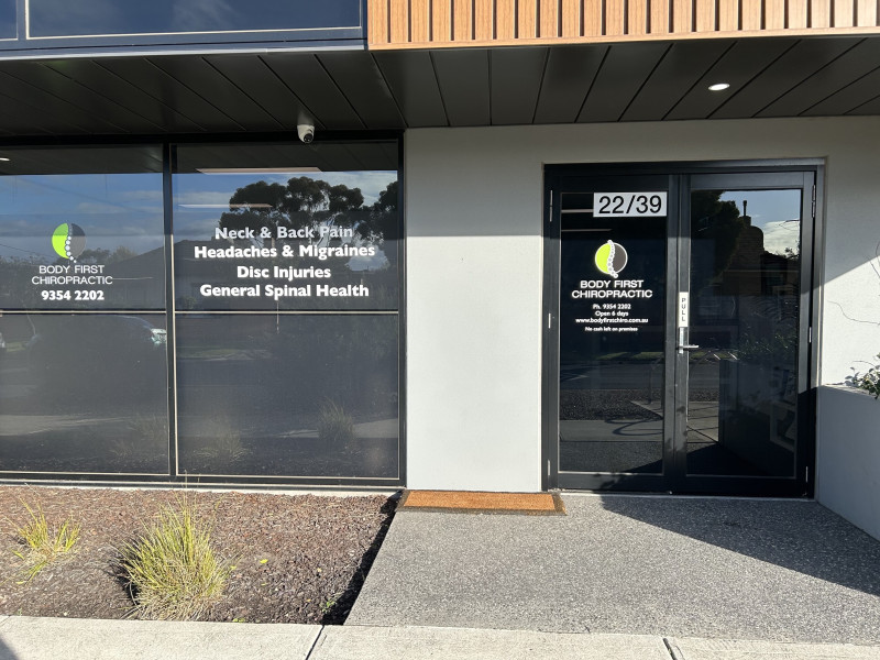 Medical room for rent Body First Chiropractic Pascoe Vale Victoria Australia
