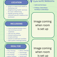 Medical room for rent Harmony Play Therapy Clyde North Victoria Australia